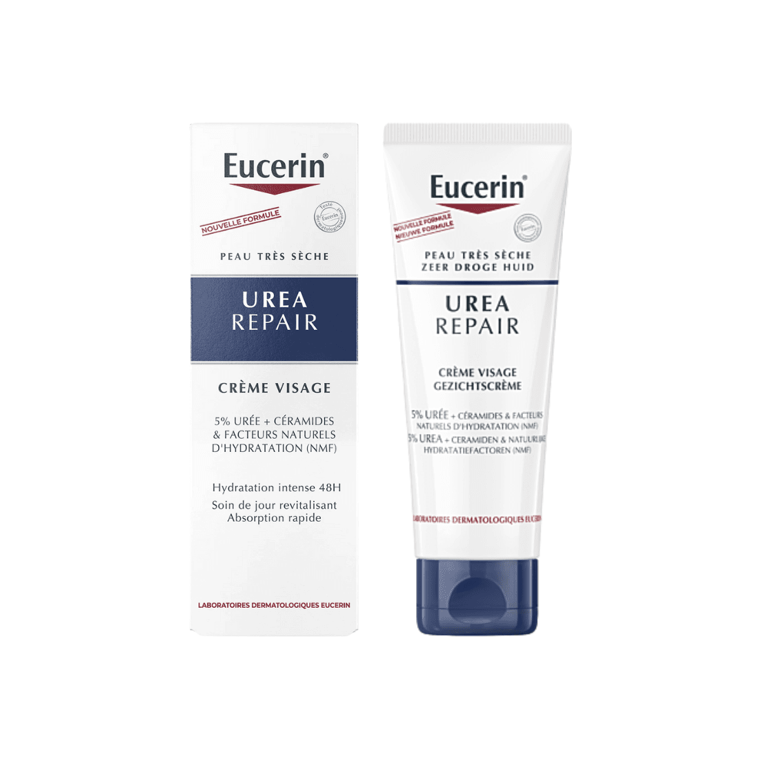Eucerin UREA REPAIR CREME VISAGE PEAU SECHE