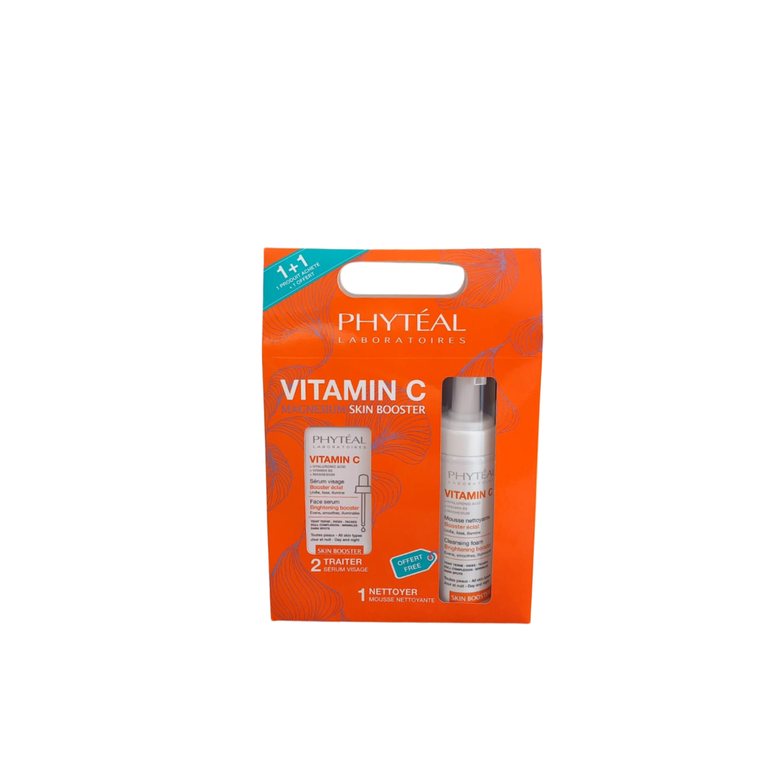 PHYTÉAL VITAMINE C PACK SERUM + NETTOYANT 200ML