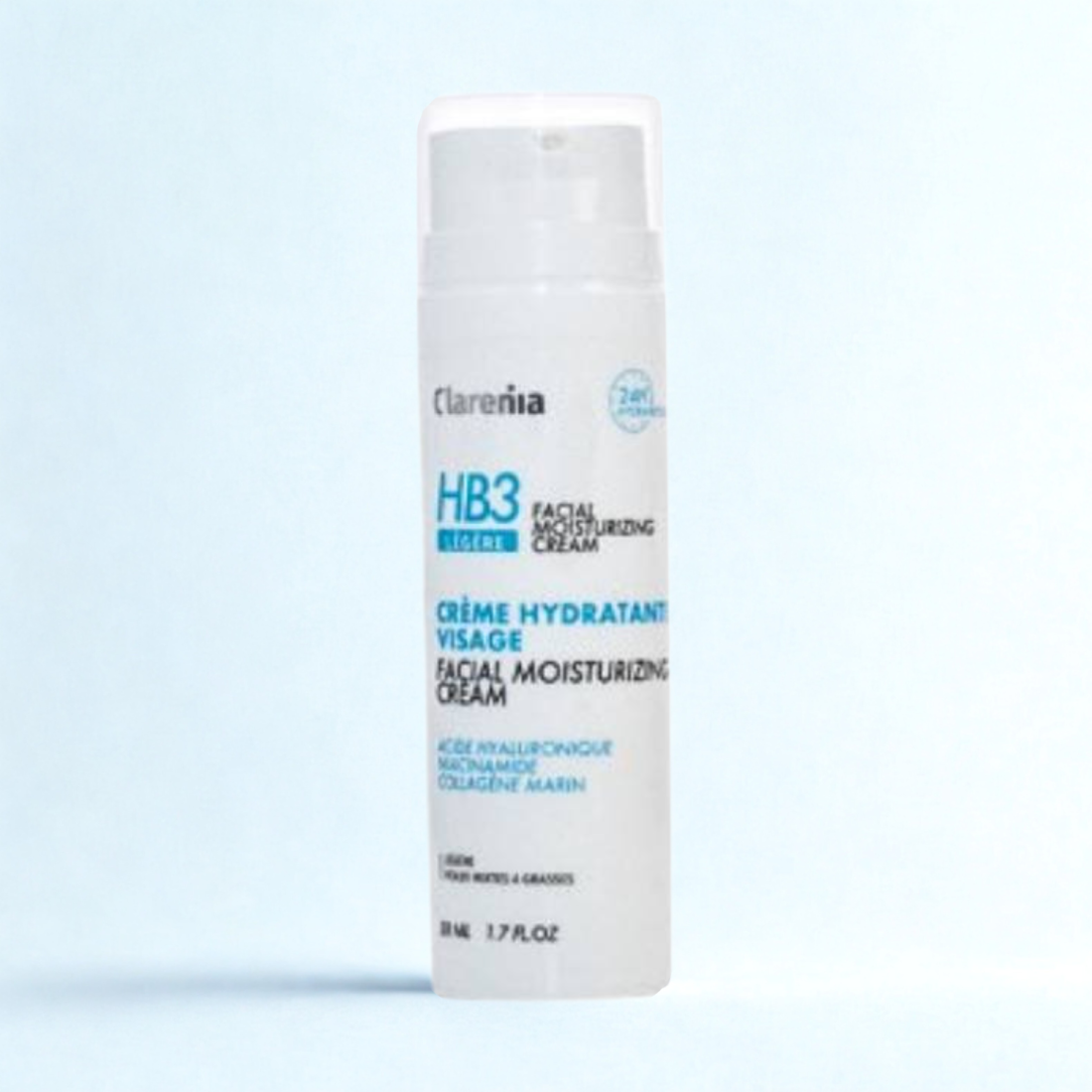 CLARENIA HB3 HYDRATANTE VISAGE LEGERE