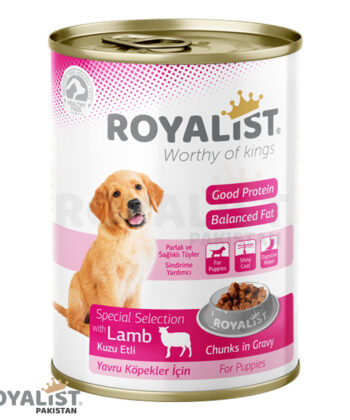 ROYALIST DOG GRAVY PUPPY LAMB 400GR