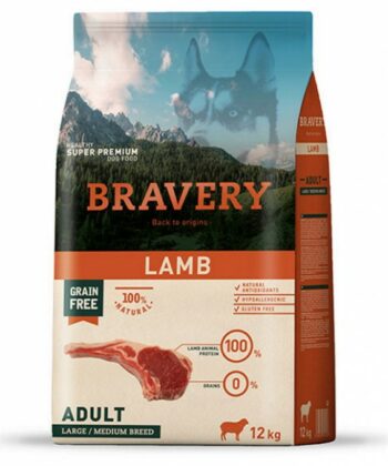 BRAVERY ADULT LAMB 12KG