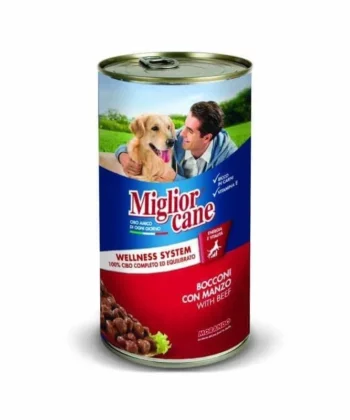 MIGLIOR CANE MANZO BOOEUF 1.250 KG