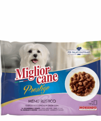 MIGLIOR CANE 4*100GR AGNEAU FOIE