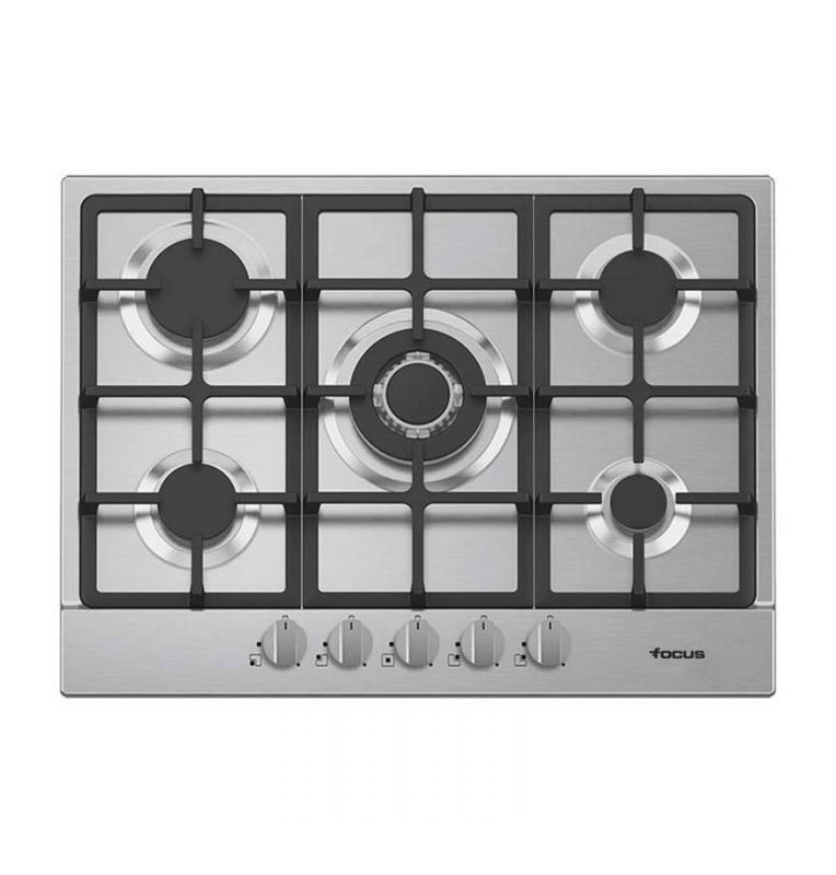 Focus de cuisson Encastrable F478X 70cm 5 Feux Inox
