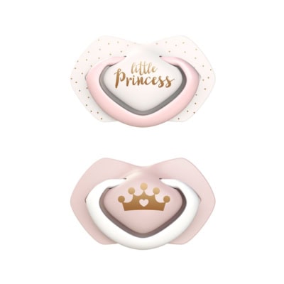 Canpol 2 Sucettes Toucher Léger 0-6M Symétrique ROYAL BABY