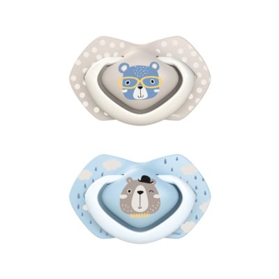 Canpol 2 Sucettes Universelle 0-6M Bonjour Paris