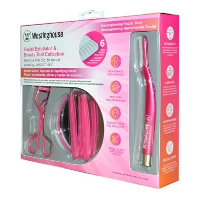 WESTINGHOUSE WH1173 Ensemble de Beauté du Visage de Dermaplaning