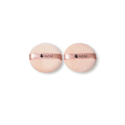 Azal 2 Eponge Maquillage Ronde Premium Collection