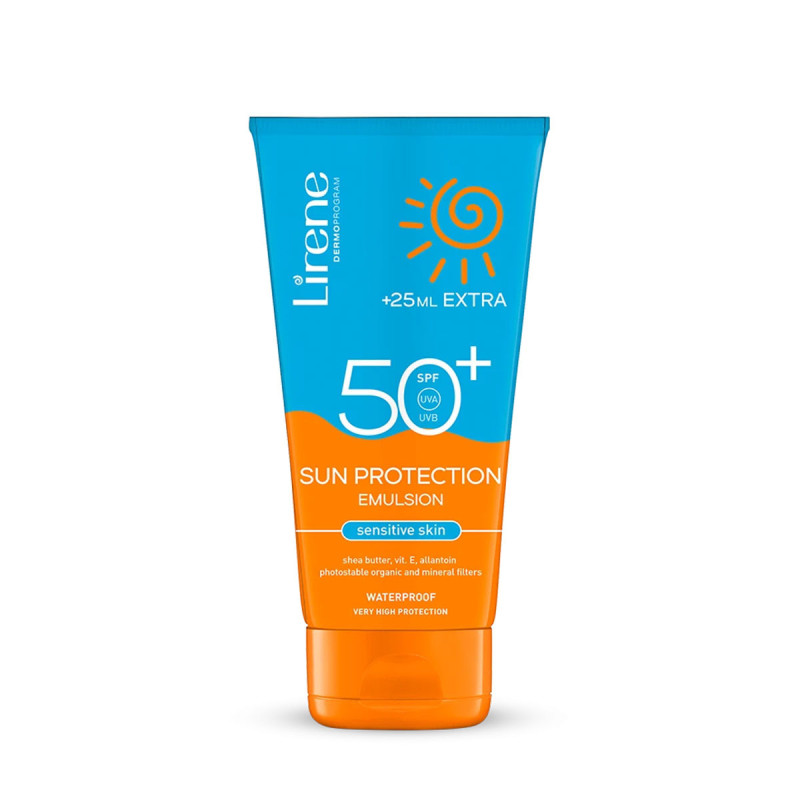 Lirene Sun Protection Emulsion Protectrice Visage & Corps Spf 50+