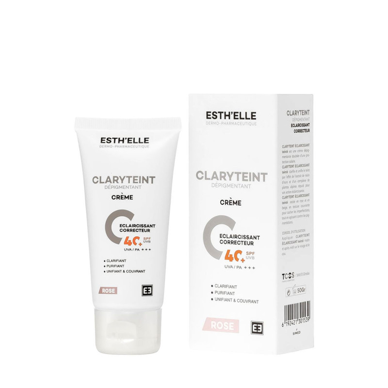 Esth'Elle Claryteint Dépigmentante Teinté Spf40 50gr