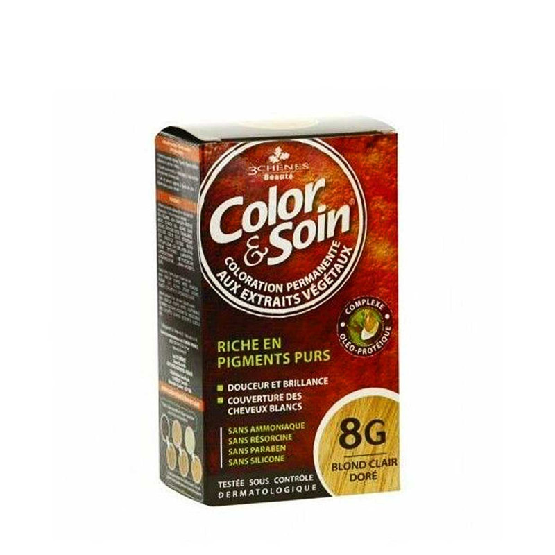 Chênes Color & Soin Coloration Cheveux Blond Clair Doré