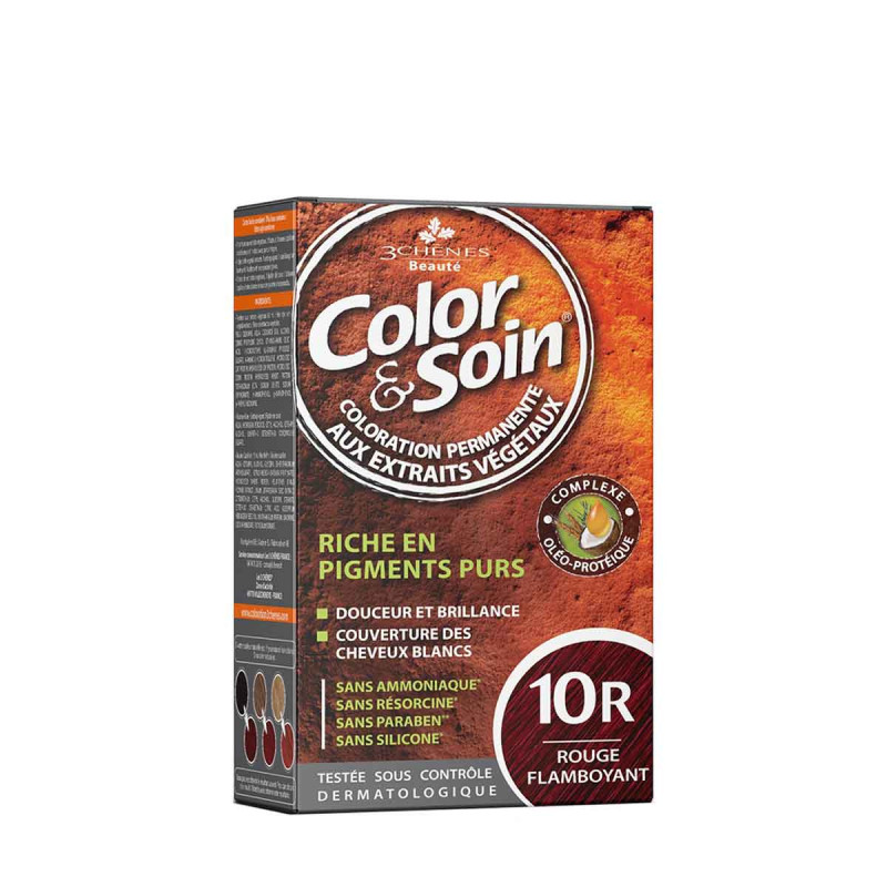 Chênes Color & Soin Coloration Cheveux Flamboyant 10R