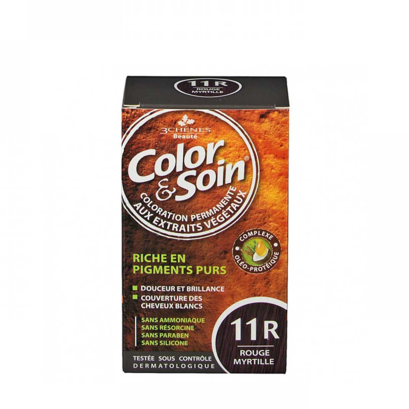 Chênes Color & Soin Coloration Cheveux Myrtille 11R