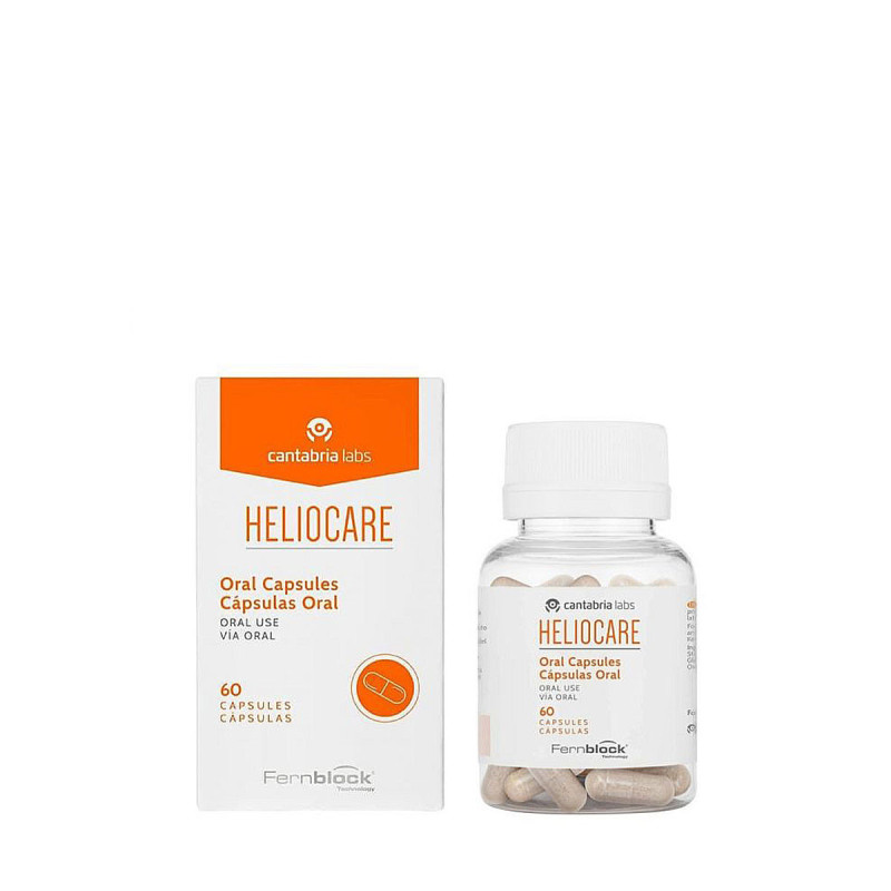 Heliocare Oral Complément Alimentaire Photoprotection 60 Capsules