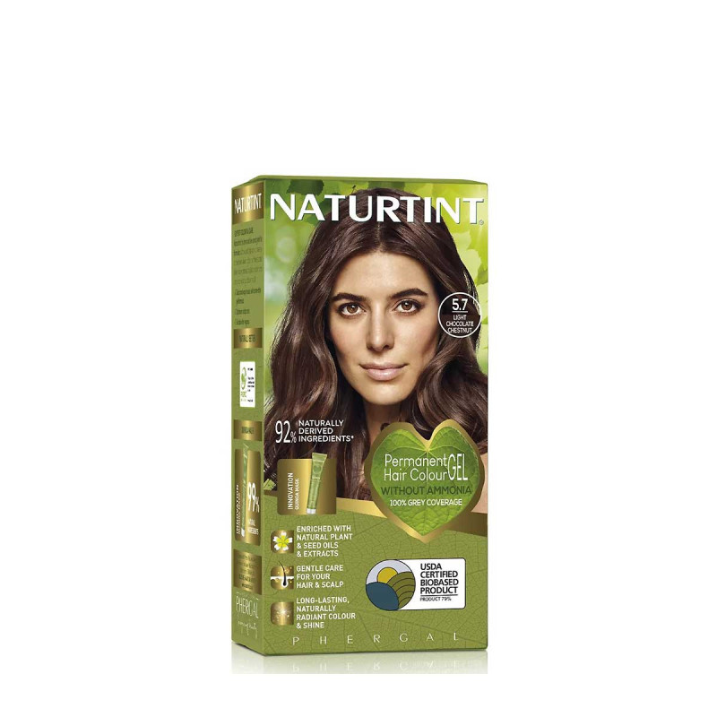 Naturtint Coloration Permanente Châtain Clair Chocolat 5.7