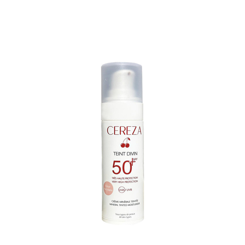 Cereza Minérale Teintée Anti-Âge & Anti-Tâche SPF50+ Beige Porcelaine
