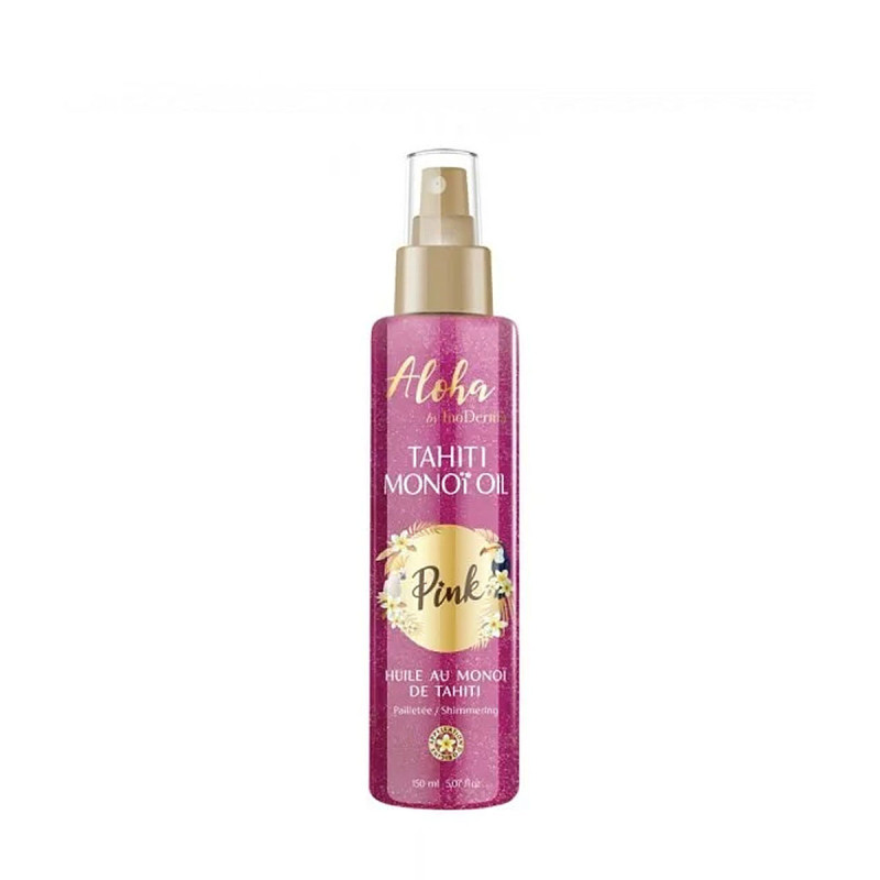 Inoderma Aloha Huile De Monoï Tahiti Pailletée