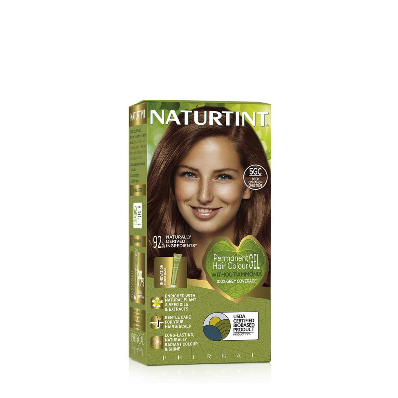 Naturtint Coloration Permanente Chatain Foncé Cannelle 5GC