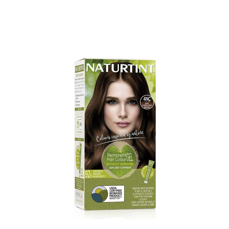 Naturtint Coloration Permanente Châtain Foncé Cappuccino 4NC