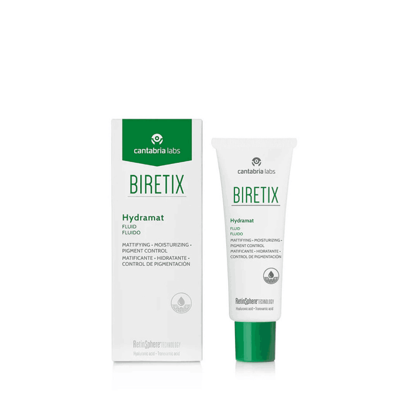 Biretix Hydramat Fluide Hydratant Matifiant Contrôle Des Pigmentations