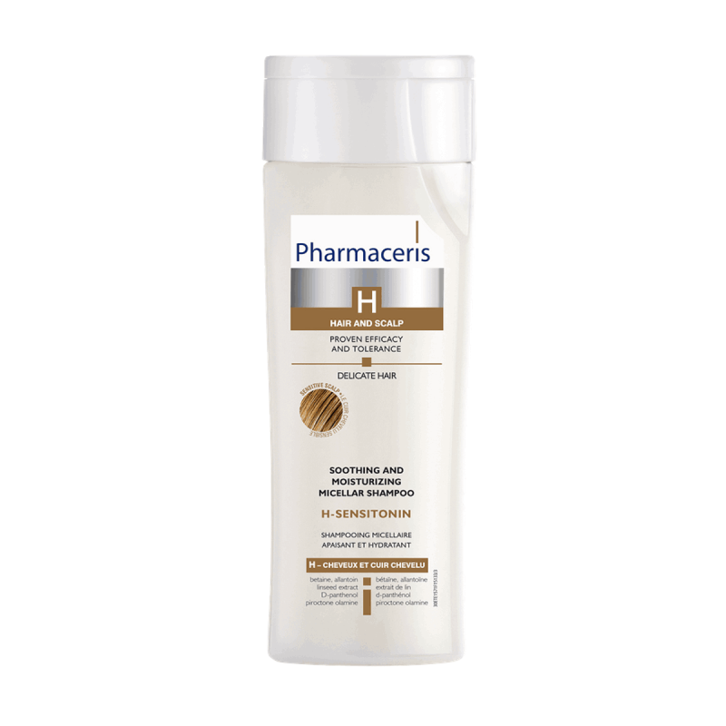 Pharmaceris H H-Sensitonin Shampoing Micellaire Apaisant Hydratant Cuir Chevelu Sensibles