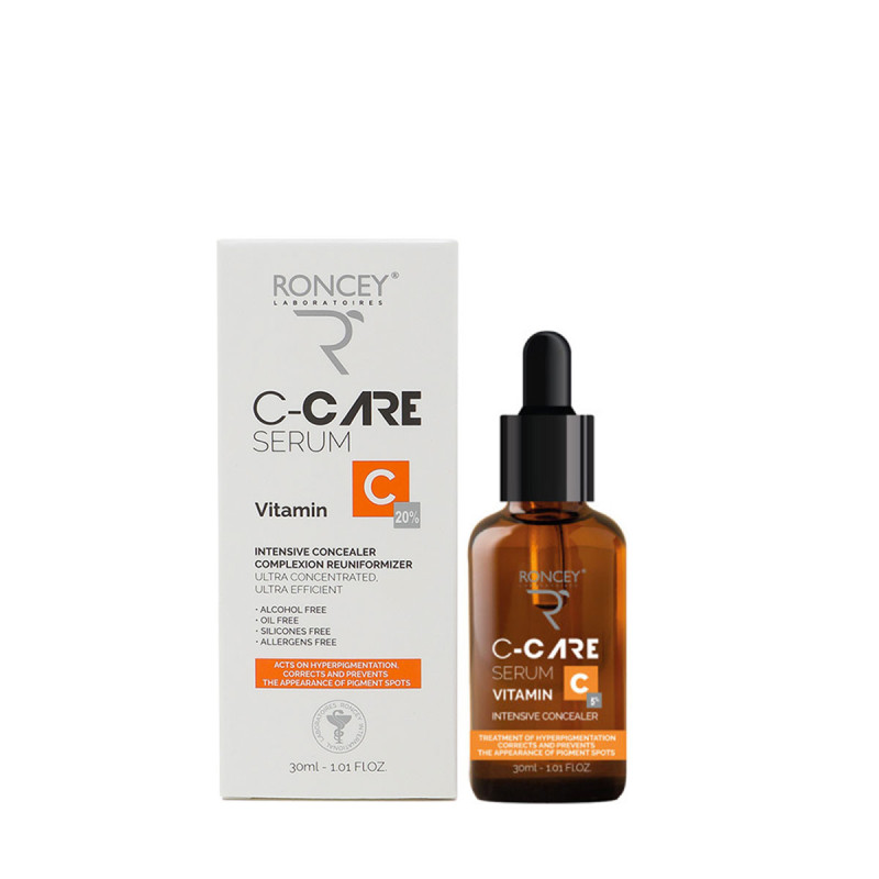 Roncey Clairskin C-Care Sérum Vitamine C Éclaircissant 20%