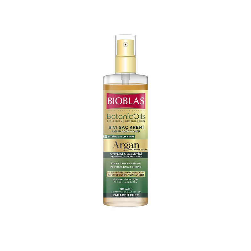 Bioblas Après Shampoing Liquide À L'huile D'Argan