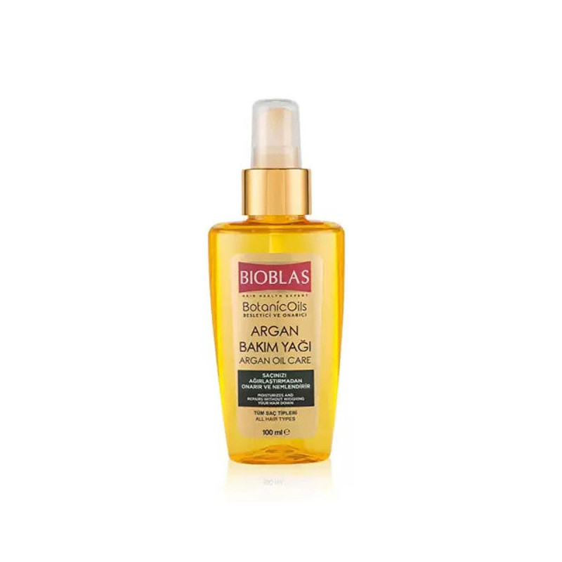 BIOBLAS Botanic Oils Huile De Soin Capillaire Réparatrice À L'argan