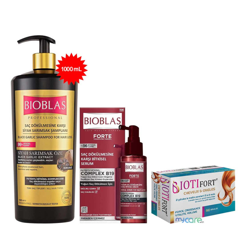 Mycare Pack Cheveux Anti-Chute Shampoing & Sérum Bioblas Biotifort