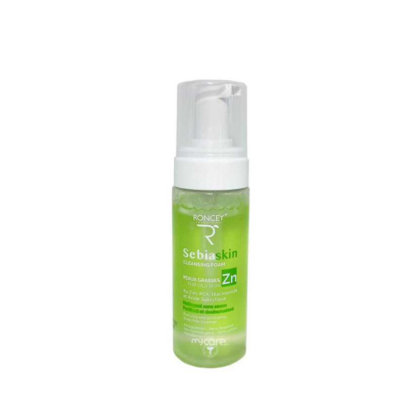 Roncey Sebiaskin Mousse Nettoyante Éclaircissante Pour Peaux Grasses