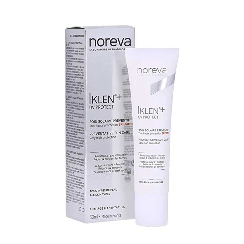 Noreva IKLENE+ Soin Solaire Préventif Anti-Tâches Spf50+
