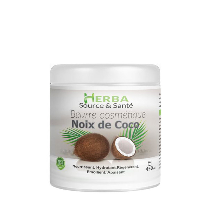 Beurre Cosmétique Multi-Utilisations Noix De Coco Herba
