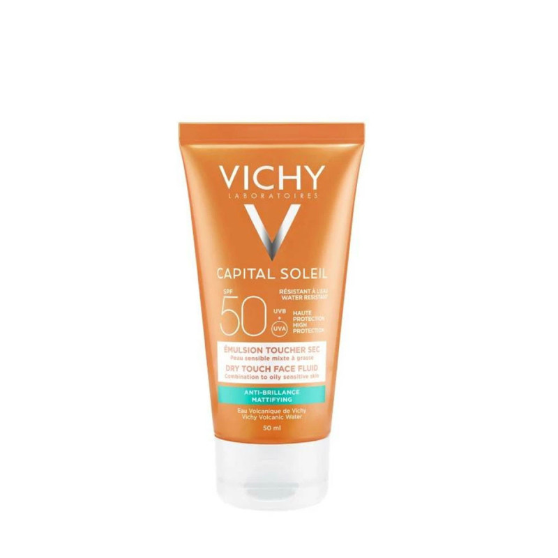 Vichy Emulsion Anti-Brillance Toucher Sec Spf50+ Capital Soleil