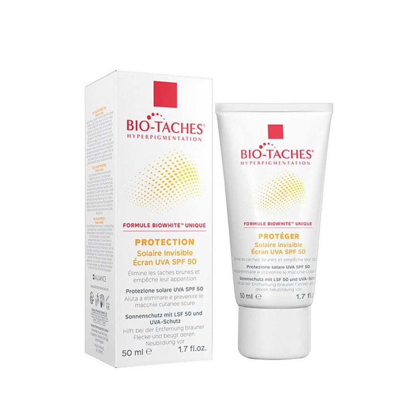 Ecran Solaire Invisible Anti-Tâches Spf 50+ Bio Taches