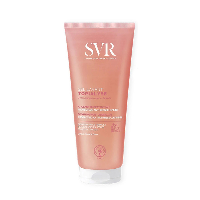 SVR Topialyse Gel Lavant Apaisant Hydratant Protecteur Anti-Dessèchement