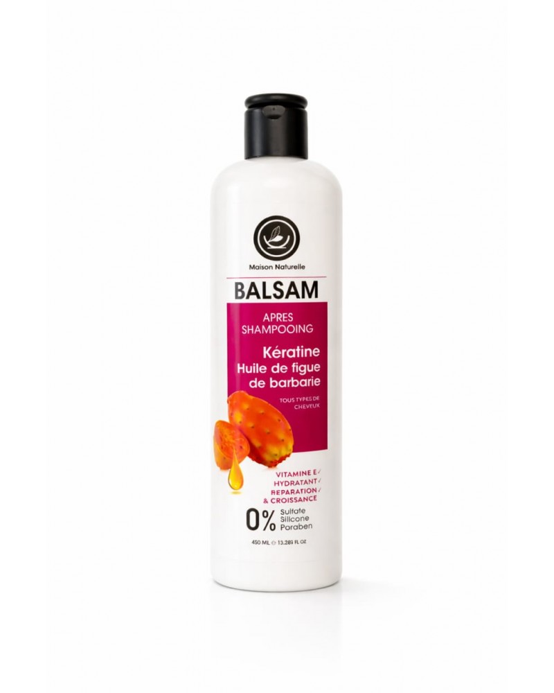 Balsam après shampooing kératine HUILE DE FIGUE DE BARBARIE
