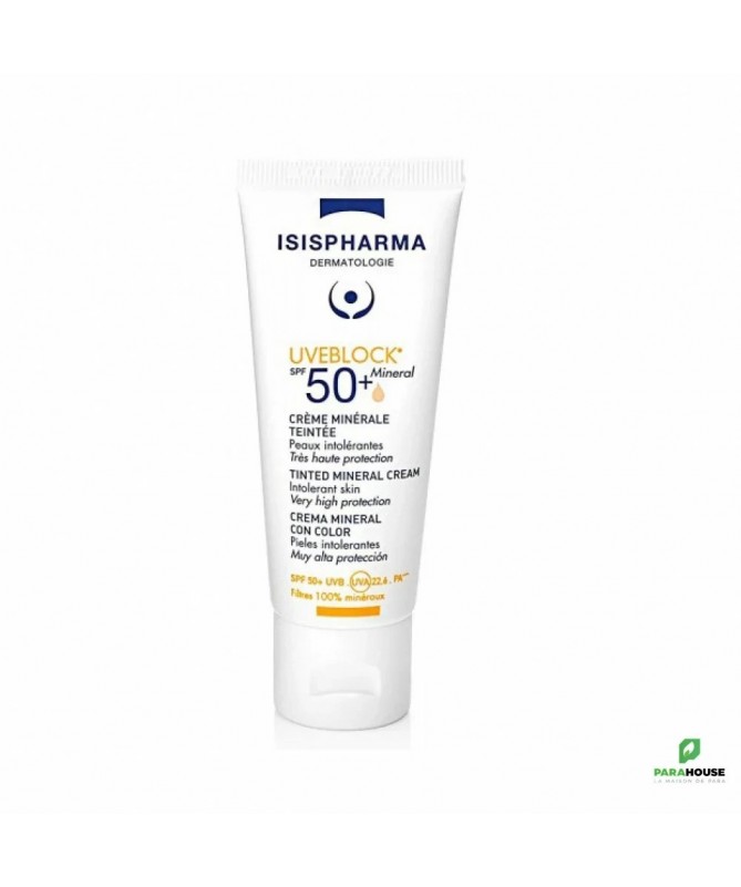 ISISPHARMA UVEBLOCK MINERALE TEINTEE