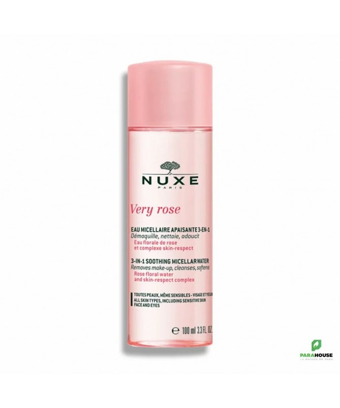 Nuxe VERY ROSE Eau Micellaire Apaisante 3 en 1