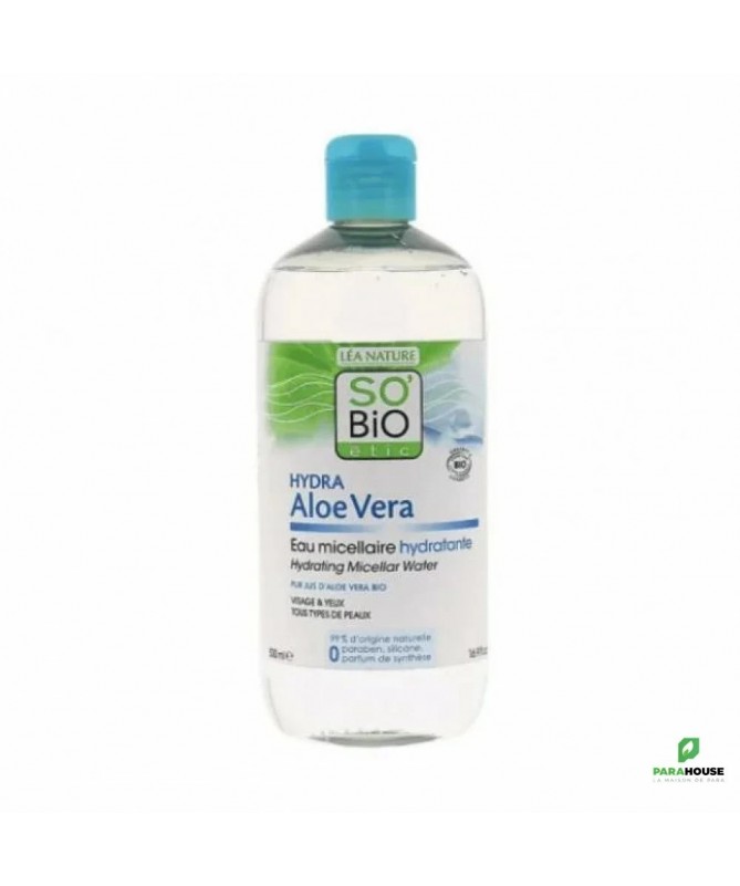 SO BIO HYDRA ALOE VERA EAU MICELLAIRE