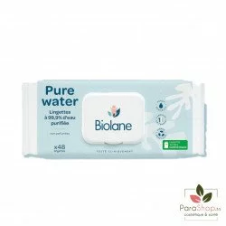 Biolane Lingettes Pure Water 48pcs