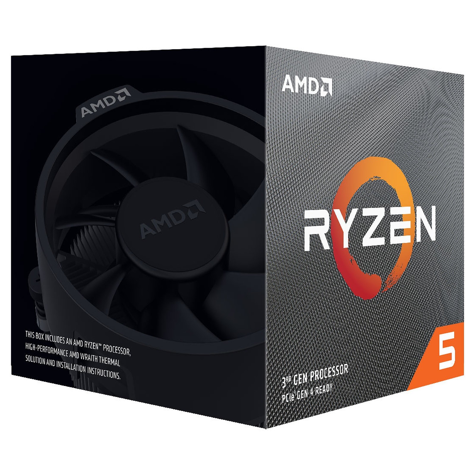 AMD Processeur RYZEN 5 3600 WRAITH STEALTH