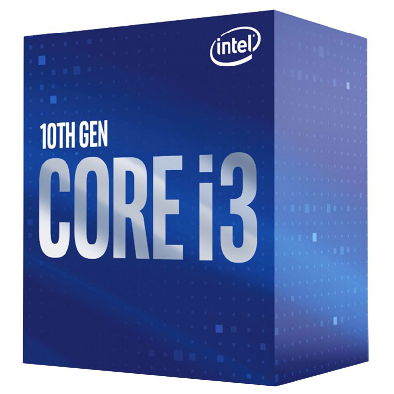 Intel Processeur Core Comet Lake-S i3-10100F 10ème Gén