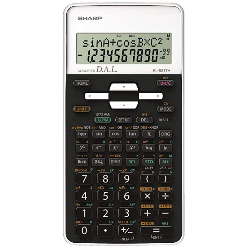 Sharp Calculatrice Scientifique EL-531TH