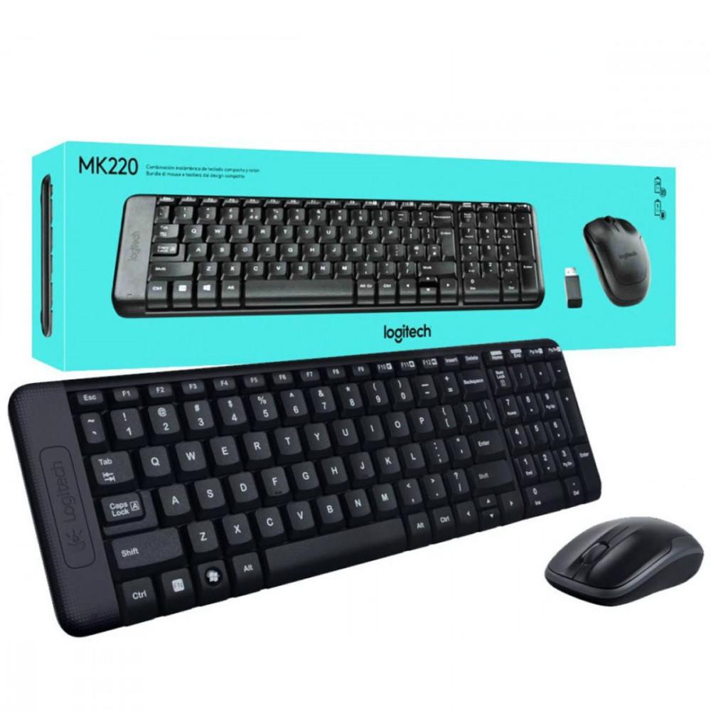 Logitech Clavier Souris Sans Fil MK220