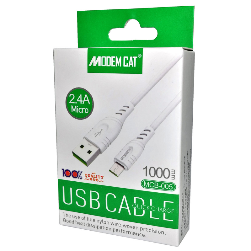 Chargeur secteur Modemcat MTC-005 2x USB