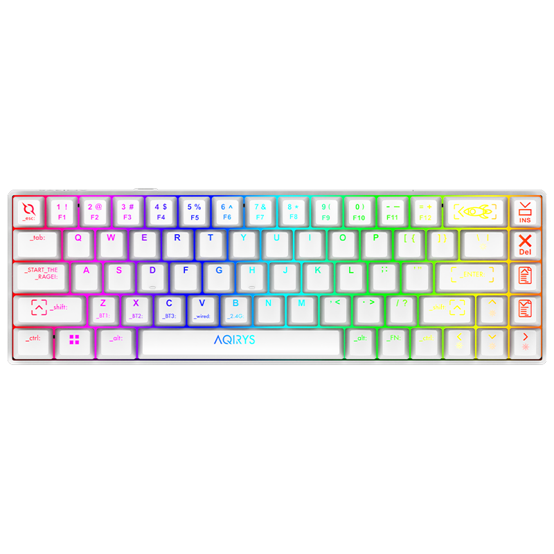 Clavier Gamer Mécanique AQIRYS MIRA 100% Anti-ghosting RGB