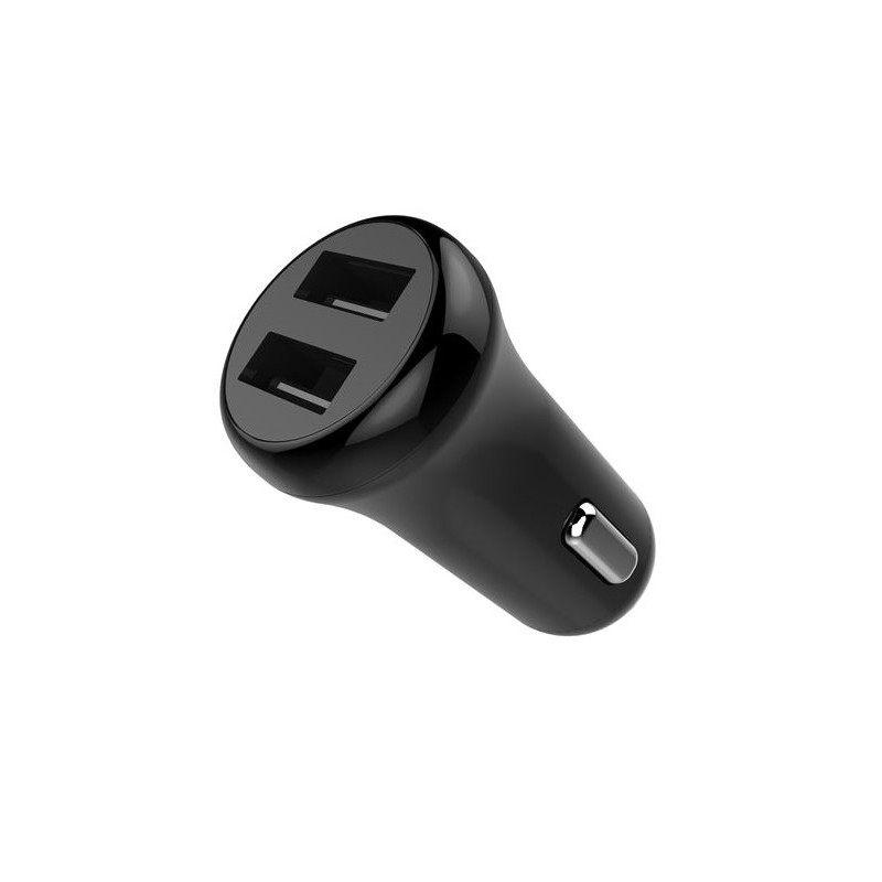 CHARGEUR ALLUME CIGARE DOUBLE SORTIE 2X USB + AFFICHEUR