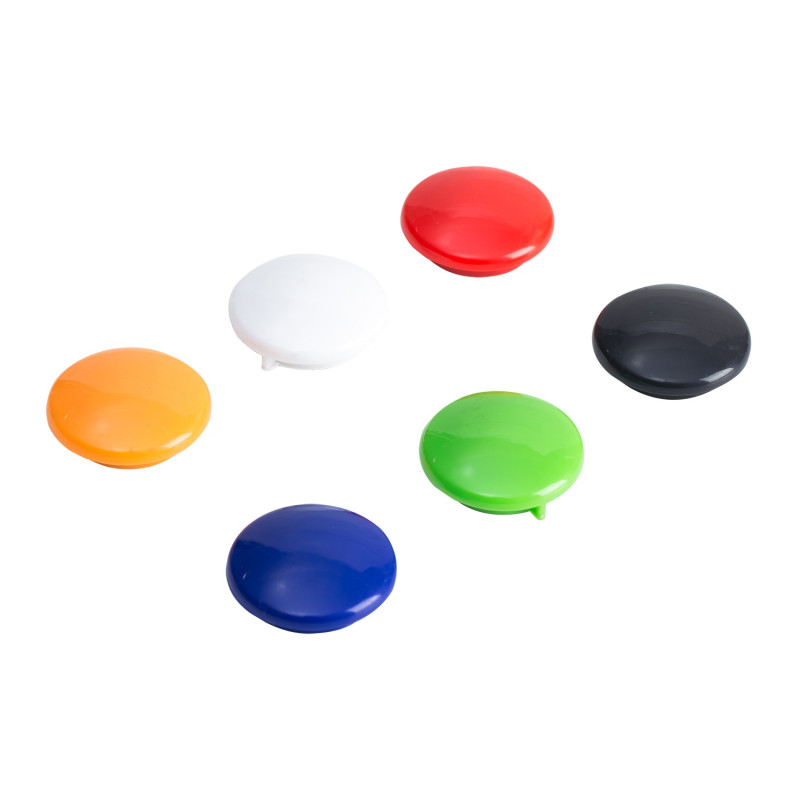 BOUTON DE FIXATION MAGNETIQUE 30MM COULEUR ASSORTIS