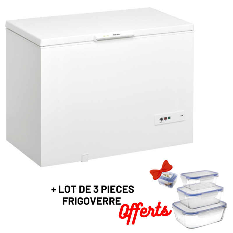 Horizontal Ignis Autonome CO310EG 306L + LOT DE 3 PIECES FRIGOVERRE