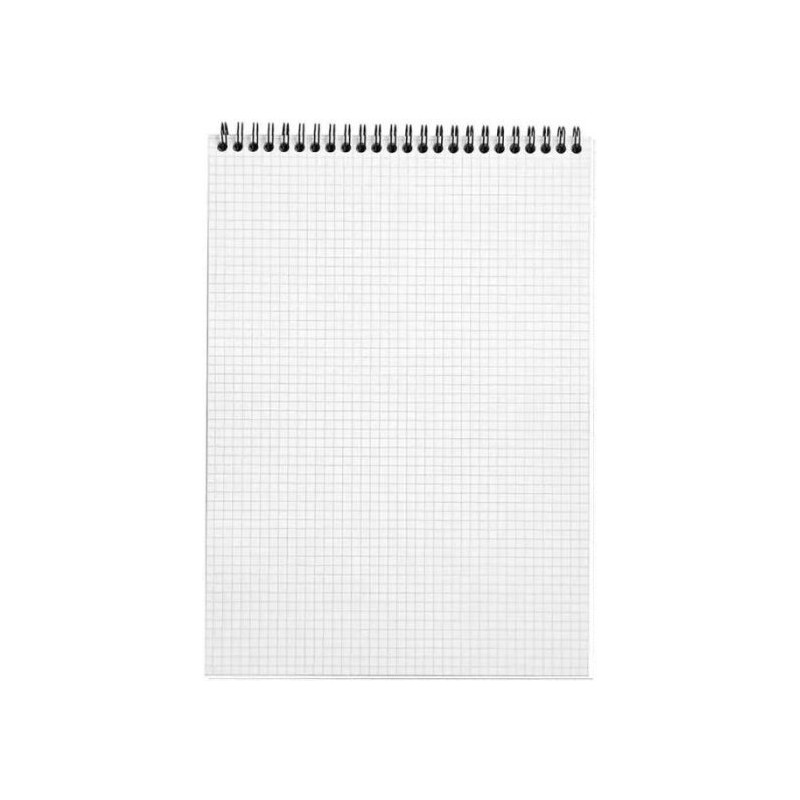 BLOC NOTE WIRO KO APAGES 5X5 COUVERTURE EN CARTON 80G